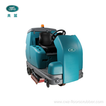 welcomed Magnetic brush industrial floor scrubber